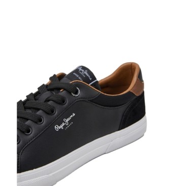 Pepe Jeans Tnis Kenton Court Sneakers preto
