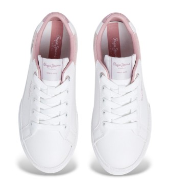 Pepe Jeans Kenton Court G leather shoes white