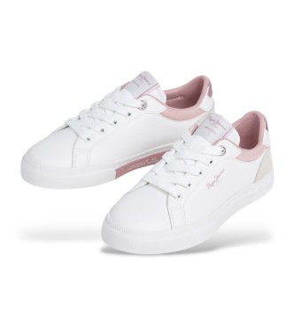 Pepe Jeans Kenton Court G leather shoes white