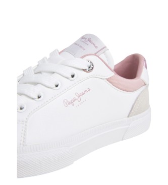 Pepe Jeans Kenton Court G leather shoes white