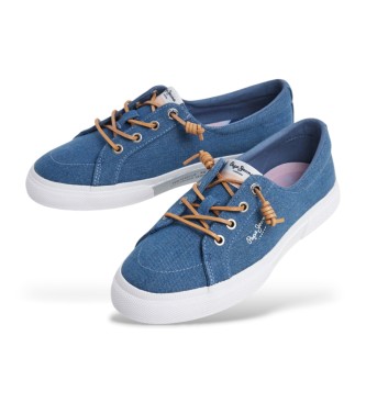 Pepe Jeans Trainers Kenton Denim blue