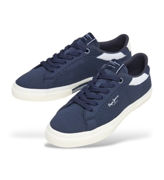 Pepe Jeans Turnschuhe Kenton Knit navy