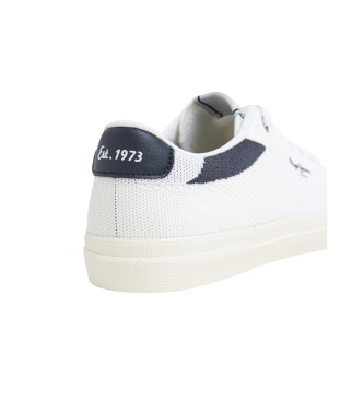 Pepe Jeans Zapatillas Kenton Knit blanco