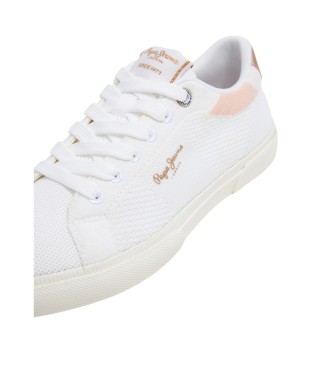 Pepe Jeans Kenton Knit Sneakers white