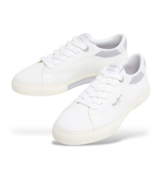 Pepe Jeans Sneakers bianche Kenton Knit