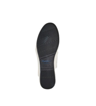 Pepe Jeans Kenton Master sapatos de couro brancos