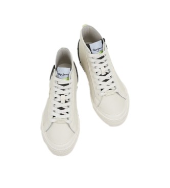 Pepe Jeans Sneakers Kenton Vintage Boot bianche