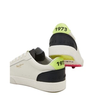 Pepe Jeans Sneakers vintage Kenton bianche