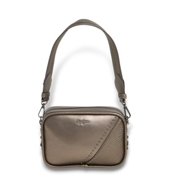 Pepe Jeans Keyra Matellic bronzen tas
