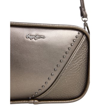 Pepe Jeans Keyra Matellic bronzen tas