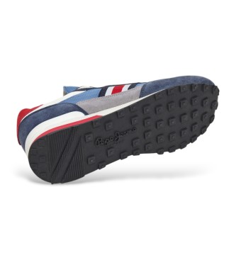 Pepe Jeans Kingston Heritage mornariški usnjeni čevlji