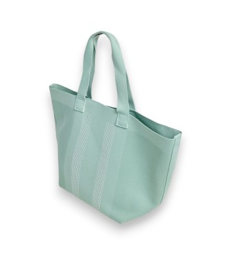 Pepe Jeans Knit Winslow blue shopper bag