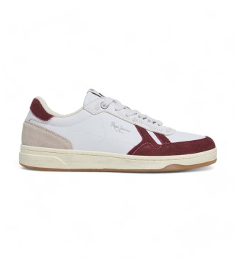 Pepe Jeans Kore Heritage leather shoes white