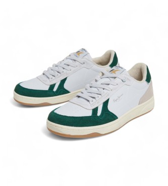 Pepe Jeans Kore Heritage leather shoes white