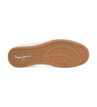 Pepe Jeans Kore Retro Lederschuhe wei 