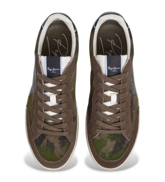 Pepe Jeans Baskets Lane Camo vert