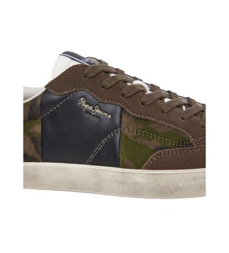 Pepe Jeans Baskets Lane Camo vert