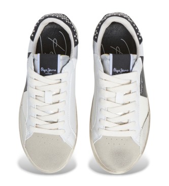Pepe Jeans Sneakers bianche Lane Glam