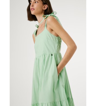 Pepe Jeans Obleka Larieta zelena