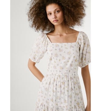 Pepe Jeans Abito Lauren bianco