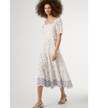Pepe Jeans Abito Lauren bianco