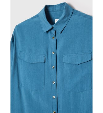 Pepe Jeans Lenora blauw shirt