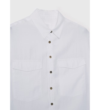 Pepe Jeans Lenora skjorte hvid