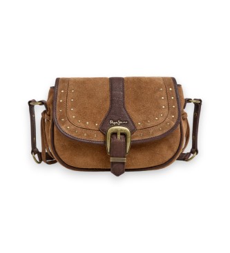 Pepe Jeans Bolsa Leonor Angie marrom