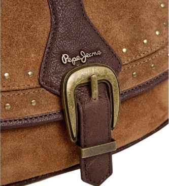 Pepe Jeans Bolsa Leonor Angie marrom