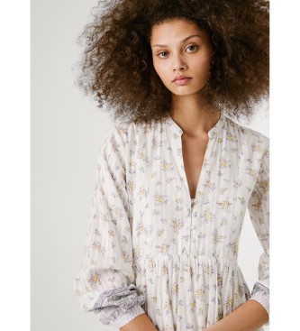 Pepe Jeans Vestido Lia blanco