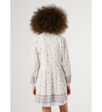 Pepe Jeans Vestido Lia blanco