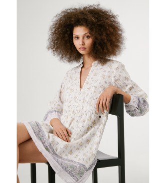 Pepe Jeans Vestido Lia blanco
