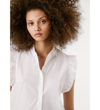Pepe Jeans Vit Lile-skjorta