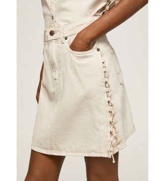 Pepe Jeans Lilly Lace beige rok