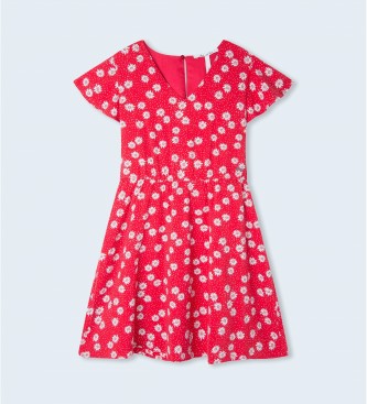 Pepe Jeans Red Lima dress