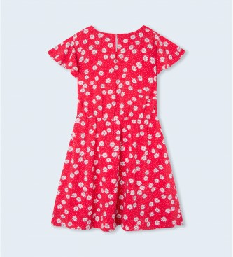 Pepe Jeans Red Lima dress