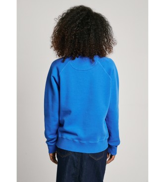 Pepe Jeans Mikina Lindy modra
