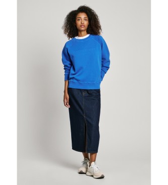 Pepe Jeans Mikina Lindy modra
