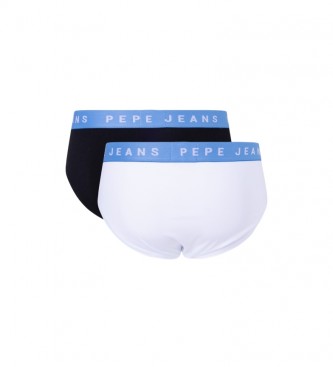 Pepe Jeans Pack 2 Cotton Stretch Briefs black, white