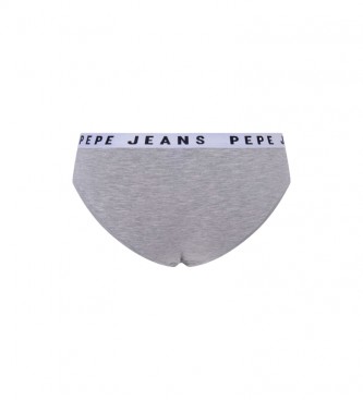 Pepe Jeans Cueca com logtipo cinzento
