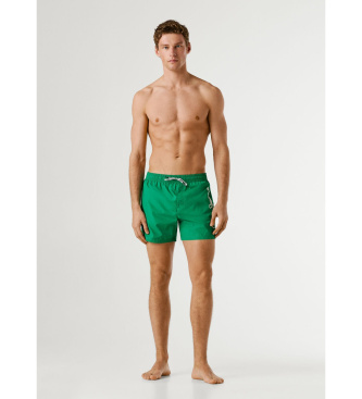 Pepe Jeans Badbyxor Logo grön