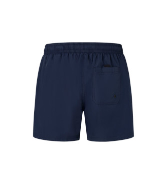 Pepe Jeans Marinefarbener Logo-Badeanzug