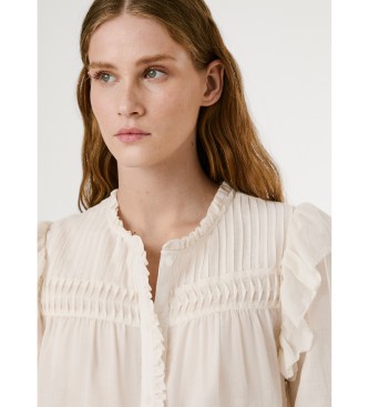 Pepe Jeans Blus Loir off-white