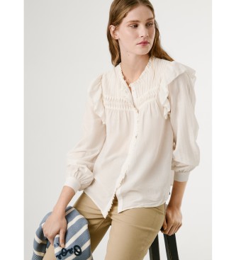 Pepe Jeans Blus Loir off-white