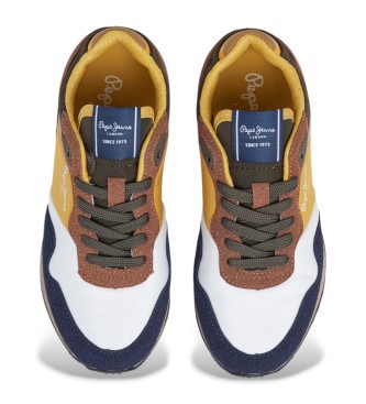 Pepe Jeans Wielokolorowe kapcie London Berg