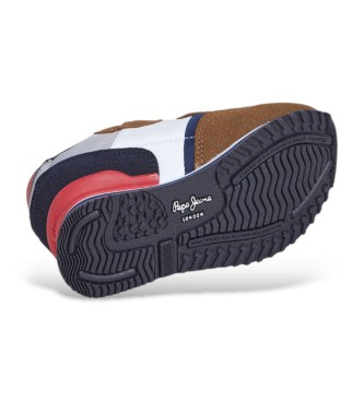 Pepe Jeans Wielokolorowe kapcie London Berg