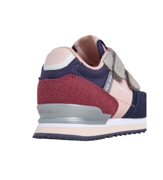 Pepe Jeans London Bet Sneakers pink, navy