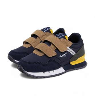 Pepe Jeans London Class Bk marine sportschoenen