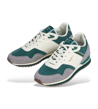 Pepe Jeans Zapatillas London College gris, verde 