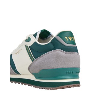 Pepe Jeans Zapatillas London College gris, verde 